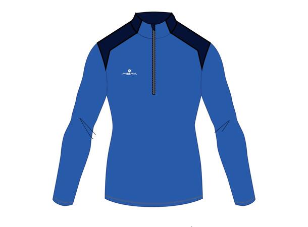 FIBRA Halfzip Blå S Treningsgenser 