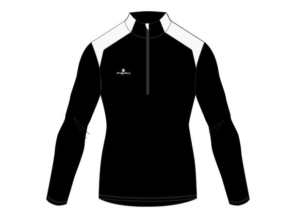 FIBRA Halfzip Sort L Treningsgenser 