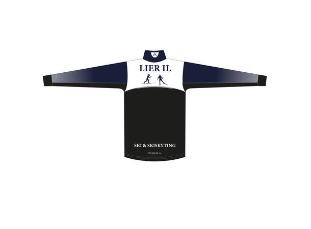 FIBRA Lier IL Tr.Jacket Warm  Marine 140 Treningsjakke  med sponsorlogoer Junior 