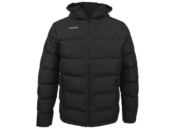 FIBRA Luca Down Jacket Jr Sort 164 Klassisk tykk dunjakke 