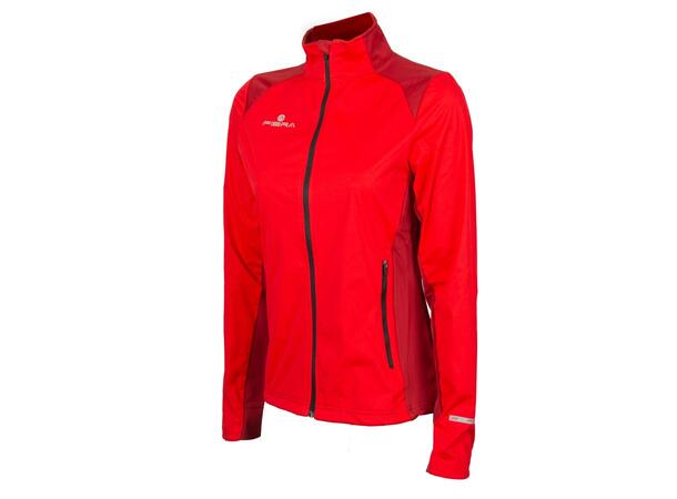 FIBRA Trn Jacket Warm W Rød M Treningjakke til dame 