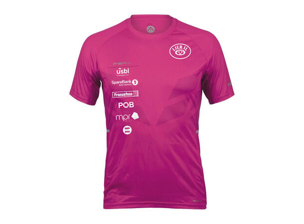 Fibra Lier Ski Syc Tee Rosa JR Lier Ski Trenigs T-skjortte Junior 