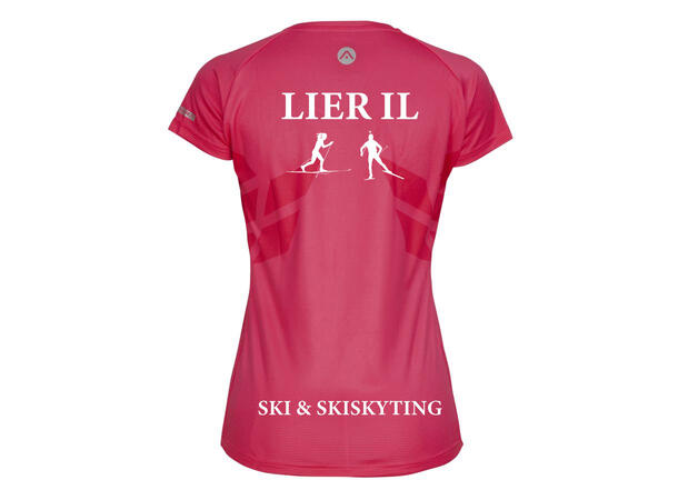 Fibra Lier Ski Syc Tee Rosa JR Lier Ski Trenigs T-skjortte Junior 