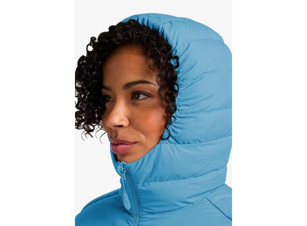 JW Ather Down Hoody W Rds Lys blå M Jack Wolfskin women’s down jacket 