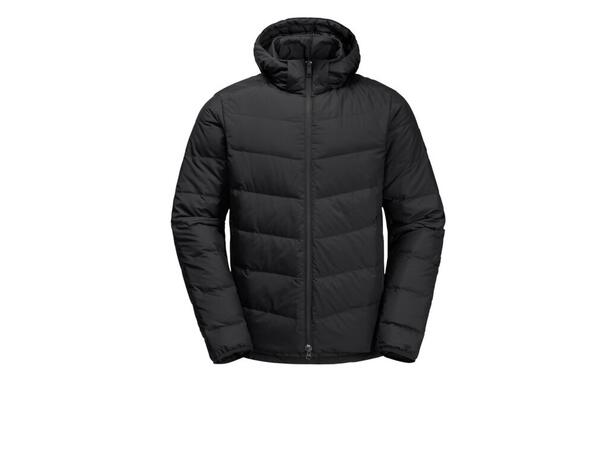 JW Colonius Jkt M Rds Sort L Jack Wolfskin Jakke med dun 