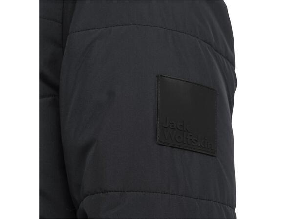 JW Deutzer Coat W Sort M Jack Wolfskin Varm Lang Dame Parkas 