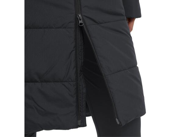 JW Deutzer Coat W Sort M Jack Wolfskin Varm Lang Dame Parkas 