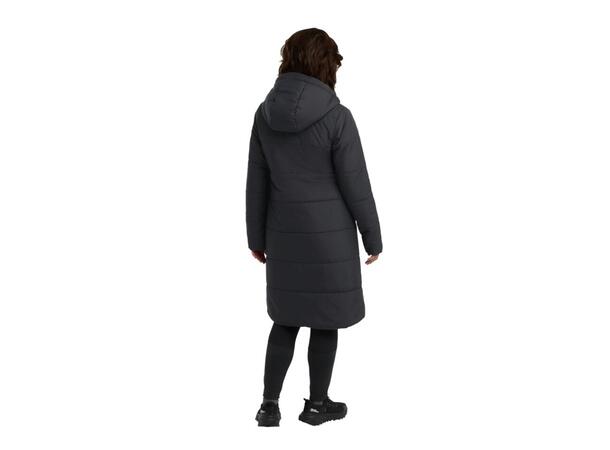 JW Deutzer Coat W Sort M Jack Wolfskin Varm Lang Dame Parkas 