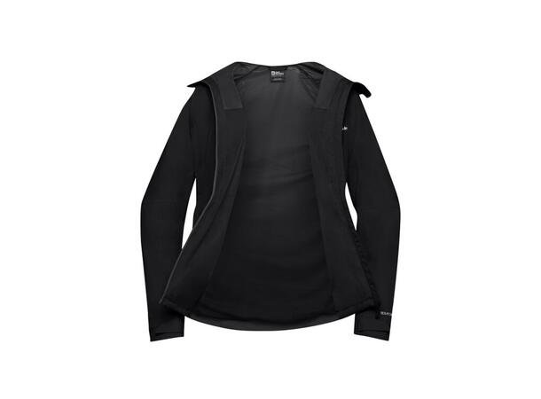 JW Tempest 2L Jkt M Sort L Jack Wolfskin Skalljakke 