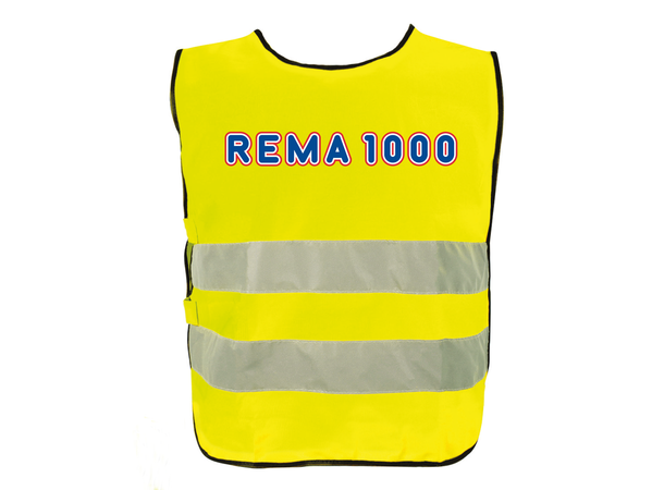 REMA 1000 Refleksvest Gøteborg Refleksvest med Rema 1000 logo 
