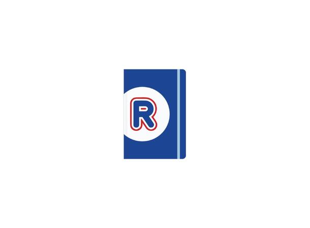 ST Rema 1000 Bok Blå REMA - Notatbok med R logo blå 