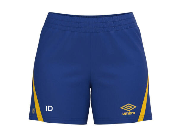 UMBRO BSK UX Pro Shorts W Blå/Gul Bækkelaget SK Shorts Dame 