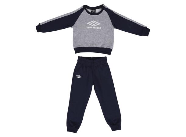 UMBRO Enzo Kids Jog Set Marine 092 Joggedress til barn med rund hals 