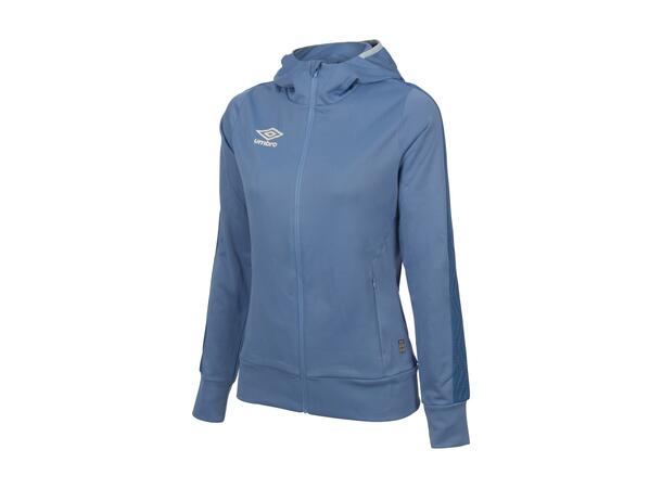 UMBRO Flex Full Zip Hood W Blå 40 Jakke med hette i resirkulert polyester 