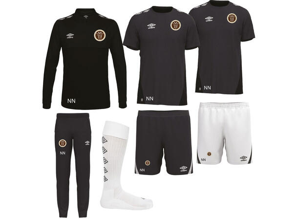 UMBRO Mjøndalen Fotballpakke Bredde Mjøndalen Fotballpakke Bredde 