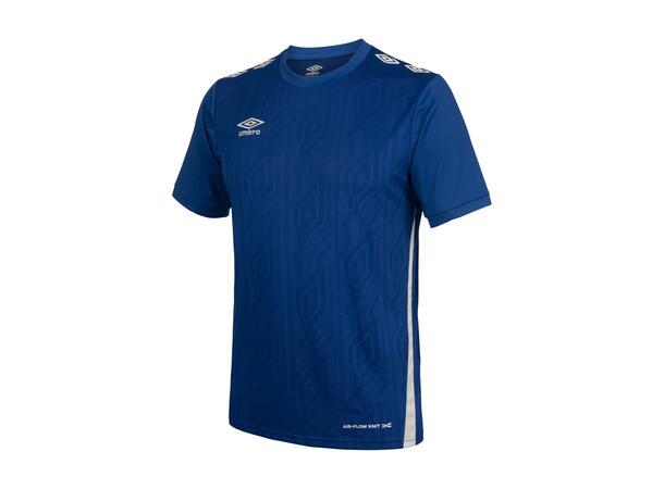 UMBRO UX Pro SS Jsy Blå/Hvit L Flott kortermet spillertrøye 