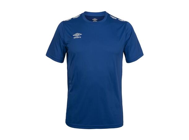 UMBRO UX Pro Trn Tee Blå/Hvit L Teknisk trenings t-skjorte 