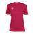 UMBRO Basic Tee W Rosa 42 Rundhalse t-skjorte i bomull 