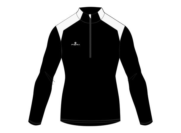 FIBRA Halfzip Jr Sort 128 Treningsgenser til junior 
