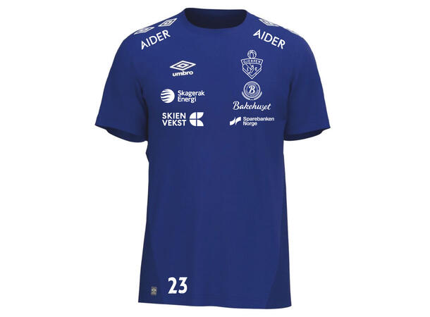 Gjerpen Elite UX Pro Trn Tee SR Blå Gjerpen Bomulls t-skjorte Senior 