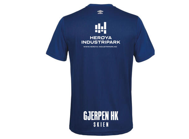 Gjerpen Elite UX Pro Trn Tee SR Blå Gjerpen Bomulls t-skjorte Senior 