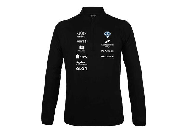 Imås Liga Half Zip SR Sort Imås Treningsjakke Senior 