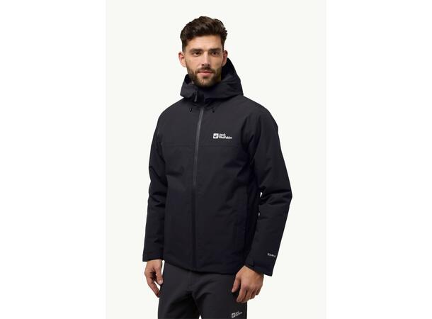 JW Wisper Ins Jkt M Sort 3XL Jack Wolfskin men’s waterproof jacket 