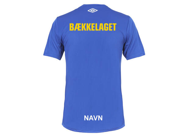 UMBRO BSK Core Poly Tee SR Blå Bækkelaget SK Trenings T-shirt Senior