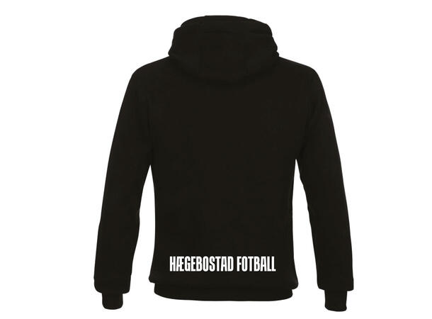 UMBRO Hægebostad Basic Hood SR Sort Hægebostad Fotball Hettegenser Senior 