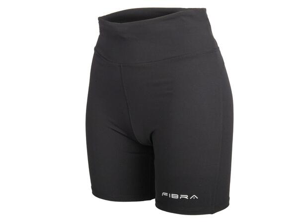 FIBRA Mid Tights Women Sort S Mid tights med god elastisitet Dame 