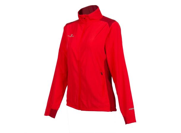 FIBRA Trn Jacket Light W Rød XS Treningsjakke til dame 