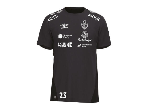 Gjerpen Elite UX Pro Trn Tee SR Sort Gjerpen Bomulls t-skjorte Senior 