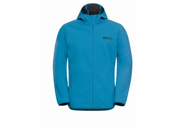 JW Bornberg Hoody M Blå L Jack Wolfskin Softshell Jakke 