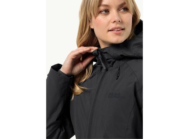 JW Heidelstein Ins Jkt W Sort S Jack Wolfskin women's hardshell-jacket 
