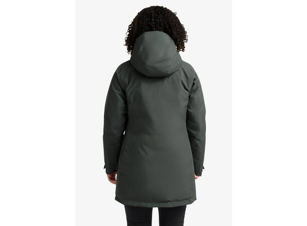 JW Icecape 2L Down Ins Jkt W Grønn M Jack Wolfskin Lang Dunisolert Jakke dame 