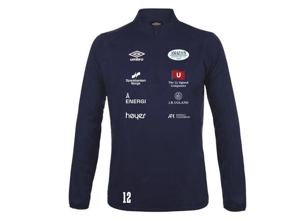 UMBRO Amazon FK Liga Half zip JR Marine Amazon FK Treningsgenser Junior 