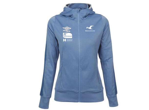 UMBRO FKH Flex Full Zip Hood W Blå FKH Hettejakke Damer 