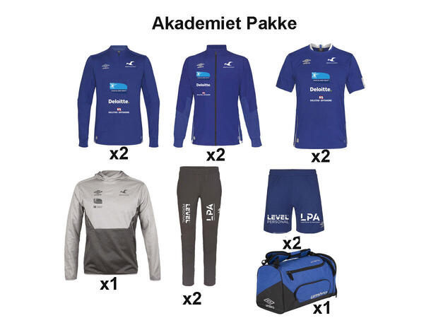 UMBRO FKH Kraftakademiet - Pakke  24 FKH Pakke Kraftakademiet 
