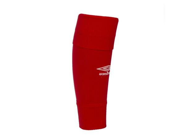 UMBRO Footless Sock Rød L Fotballstrømpe uten fot 