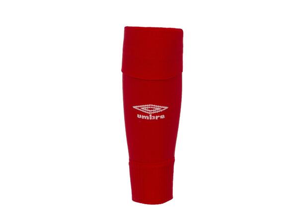 UMBRO Footless Sock Rød L Fotballstrømpe uten fot 