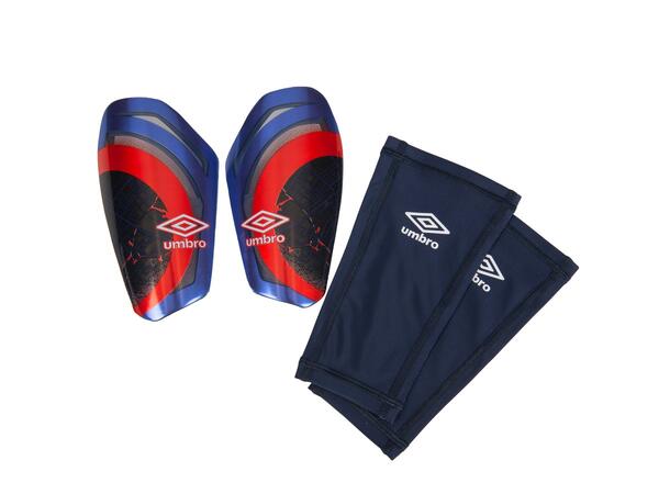 UMBRO Neo Pro Tecta2 Guard Sleeve Blå S Leggskinn med strømpe som har lomme 