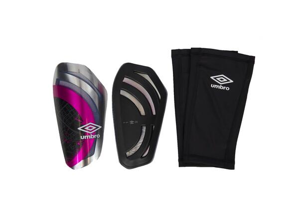 UMBRO Neo Pro Tecta Guard Sleeve Grå M Leggskinn med strømpe som har lomme 