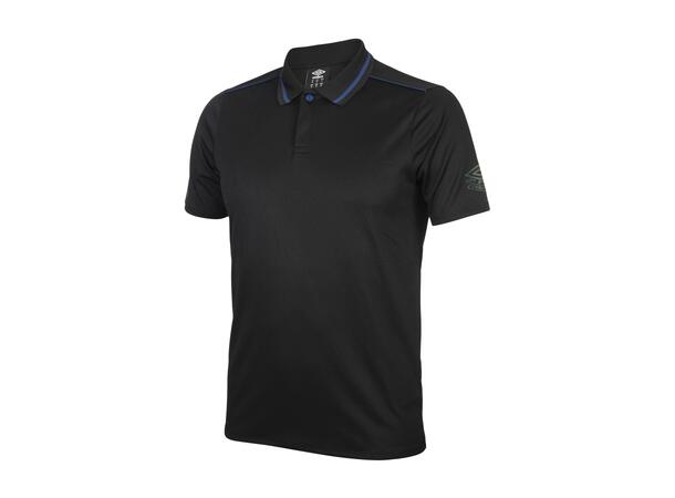 UMBRO Pro Tr Active Polo, Sort S T-skjorte i polyester med krage 