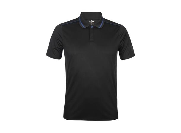 UMBRO Pro Tr Active Polo, Sort S T-skjorte i polyester med krage 