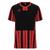 UMBRO Inter Strip Jsy Jr Rød/Sort 152 Stripet teknisk spillertrøye 