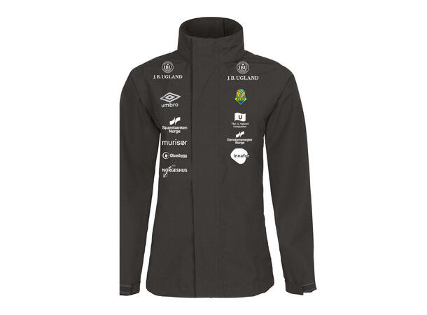 FK Jerv UX Elite Rain Jacket Sort BU SR FK Jerv Regnjakke Senior 