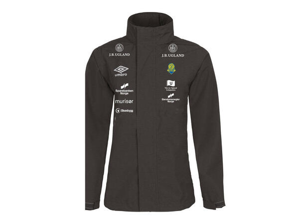 FK Jerv UX Elite Rain Jacket Sort BU SR FK Jerv Regnjakke Senior 