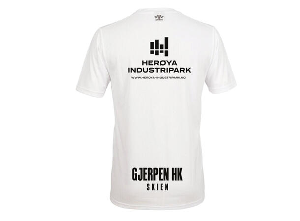 Gjerpen Elite UX Pro Trn Tee SR Hvit Gjerpen Bomulls t-skjorte Senior 
