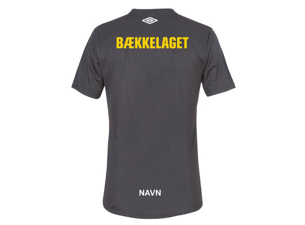 UMBRO BSK Core Poly Tee SR Sort Bækkelaget SK Trenings T-shirt Senior