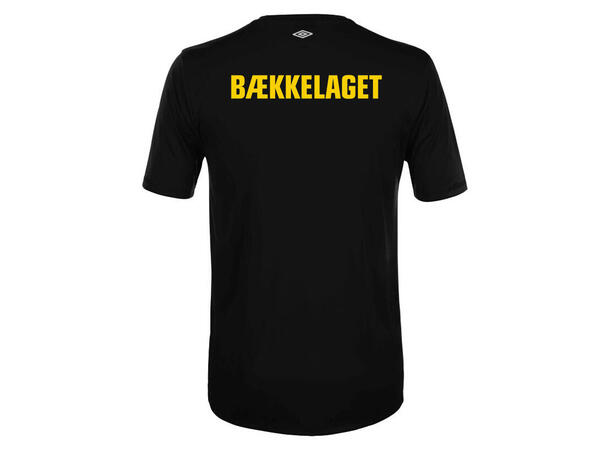 UMBRO BSK UX Pro Tee JR Sort Bækkelaget SK Trenings T-shirt Junior 